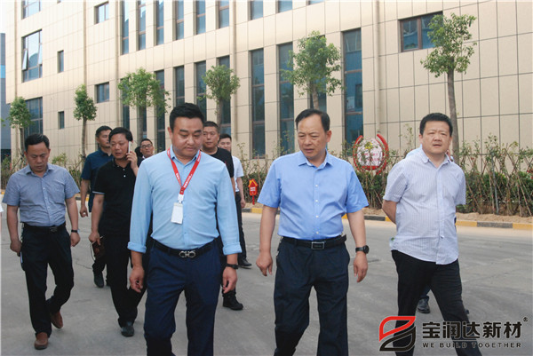 副市長趙勝業(yè)一行來訪寶潤達考察調(diào)研